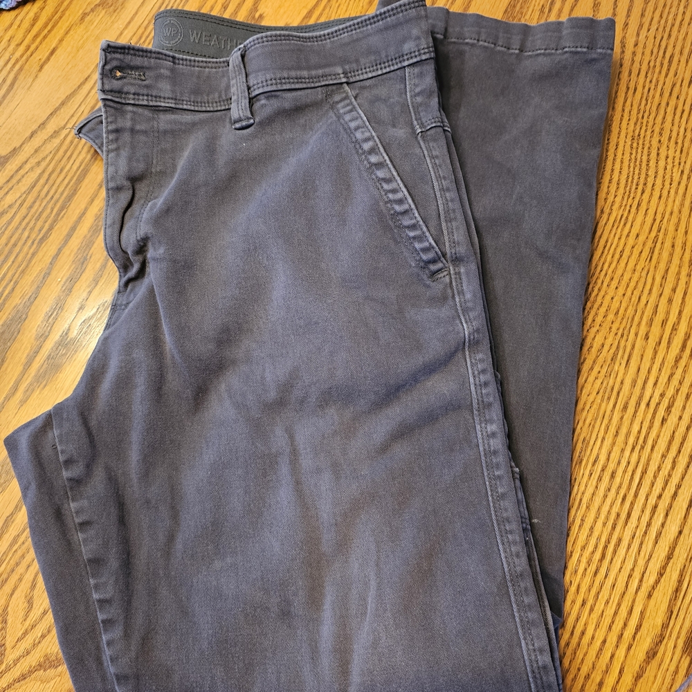 Weatherproof Men's Charcoal Chinos